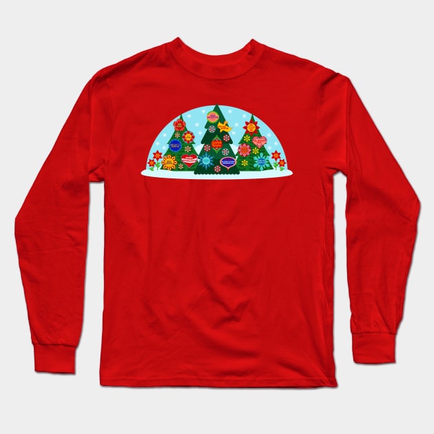 It's A Merry Christmas After All Long Sleeve T-Shirt by onarolltees